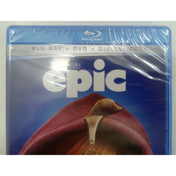 Epic 2013 Blu-ray DVD Digital Copy Animated Family Movie NEW - Picture 2 of 6